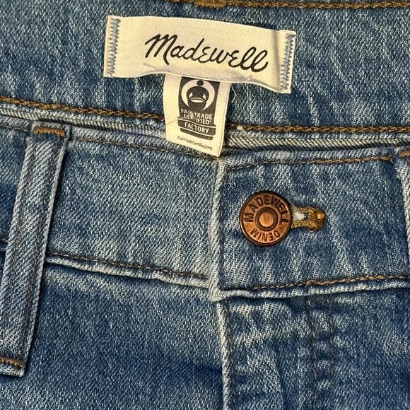 Madewell Jeans Womens 28 Blue High Rise Denim Casual Pants - Picture 5 of 16